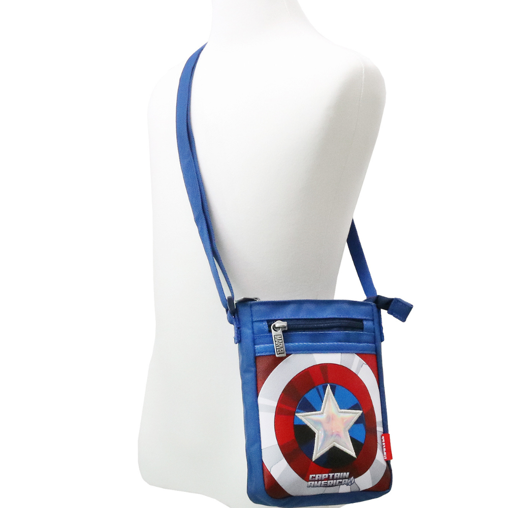 Captain America Shield Phone Crossbody Bag