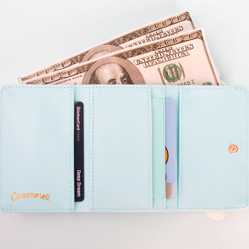 Cinnamoroll Face Compact Wallet