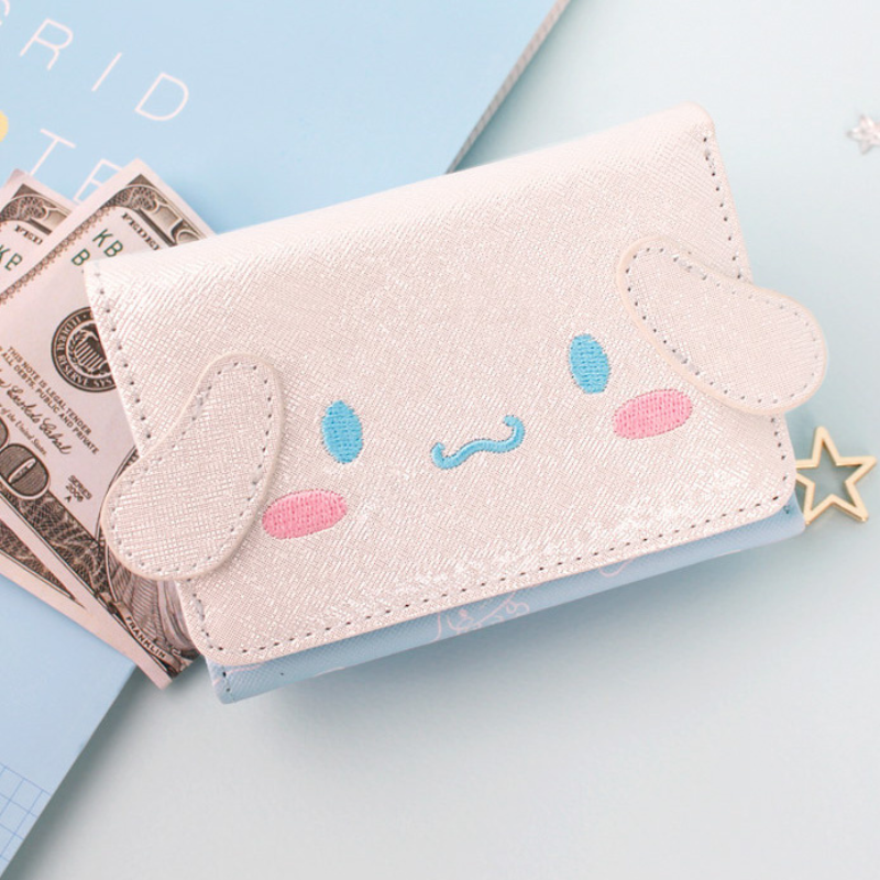 Cinnamoroll Face Compact Wallet