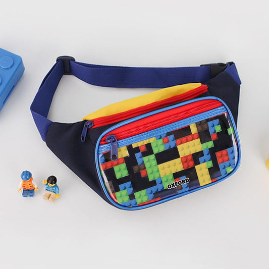 Oxford Colorful Block Hipsack