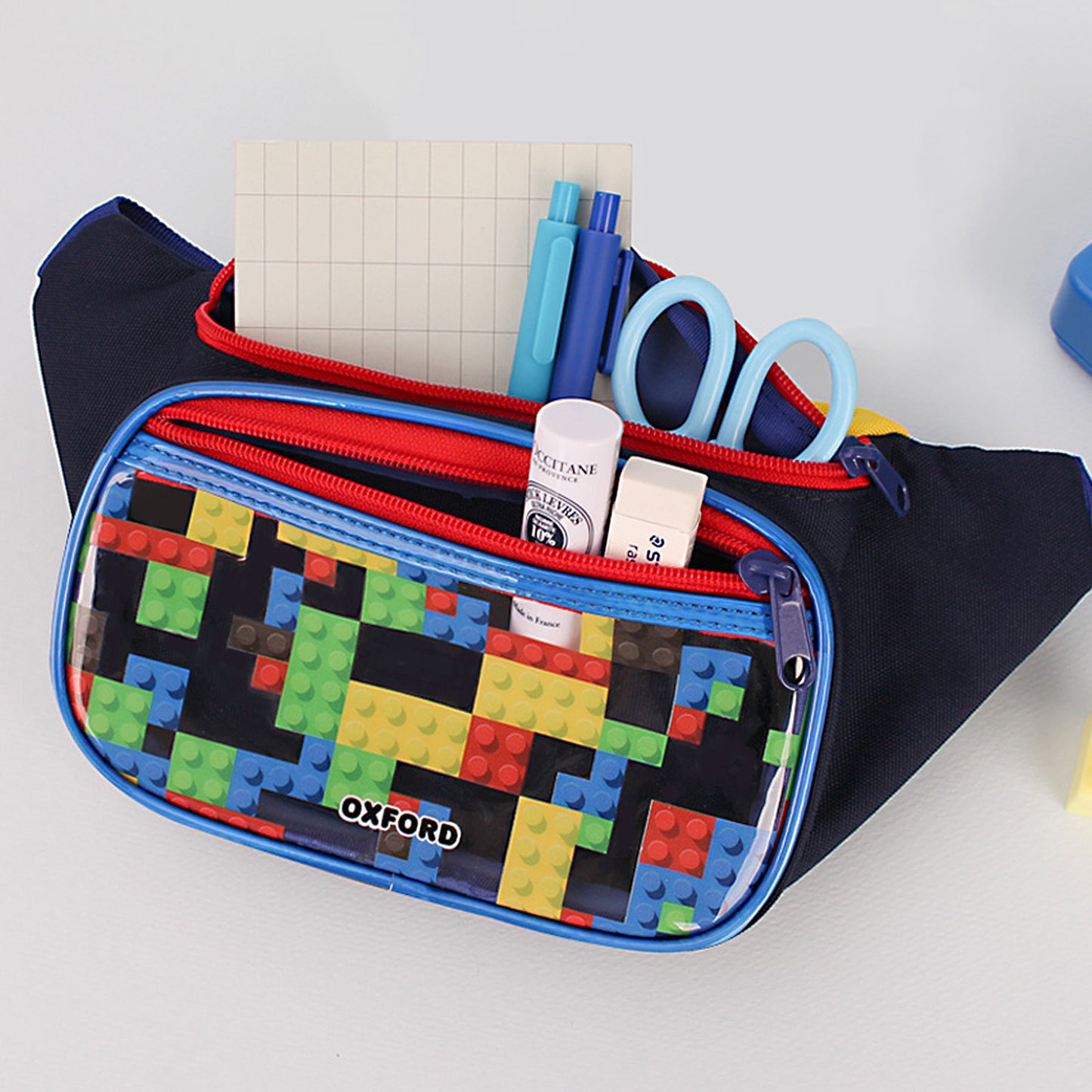 Oxford Colorful Block Hipsack