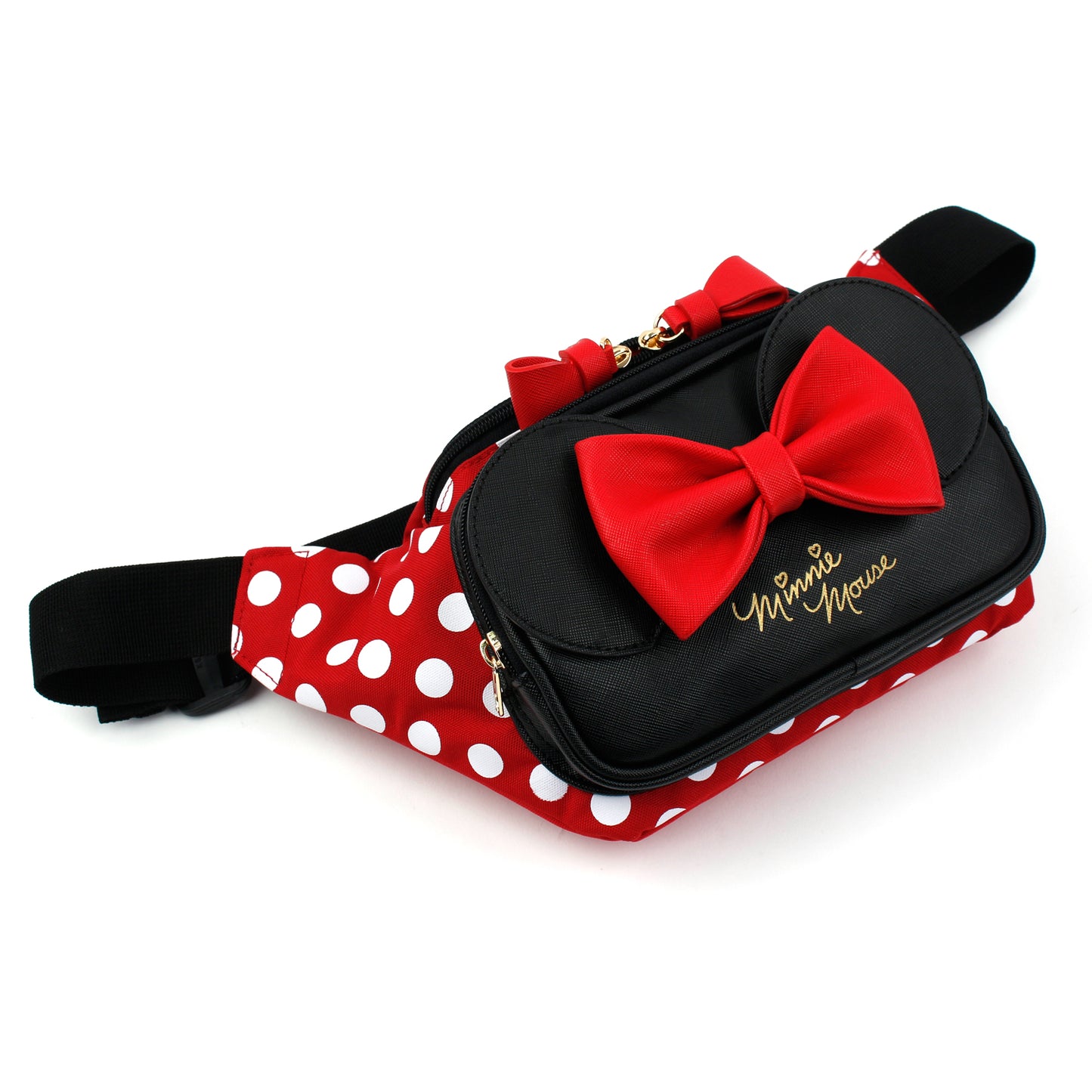 Minnie Mouse Ribbon Fanny Pack Waist Bag, XL