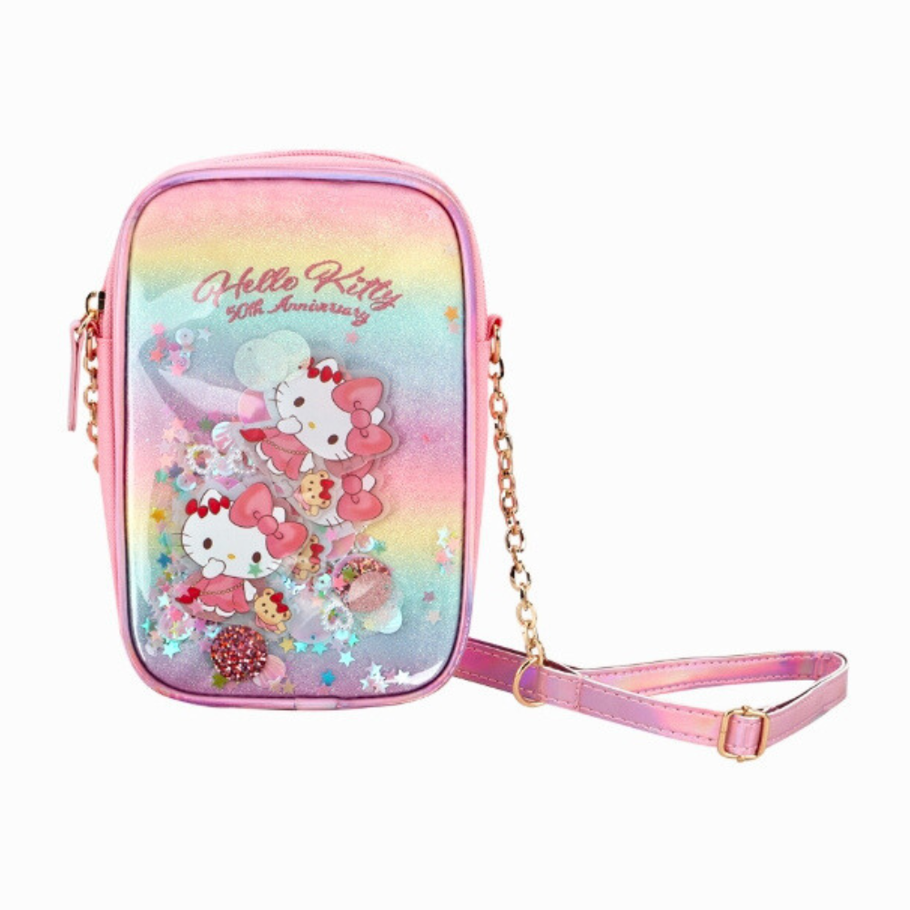 Hello Kitty Bling Cell Phone Cross Bag 50th Aniverserty