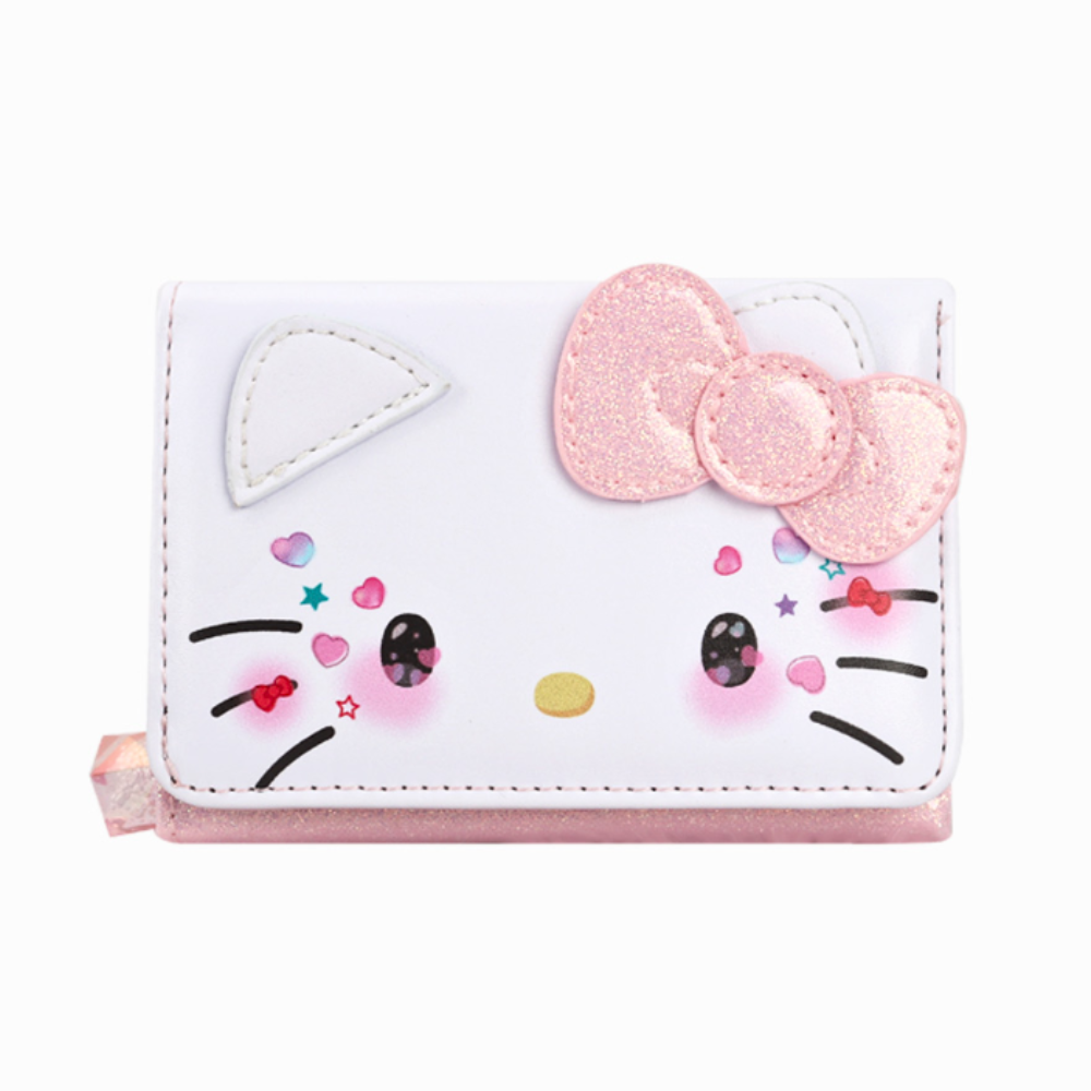 Hello Kitty 50th Anniversary Face Half Wallet