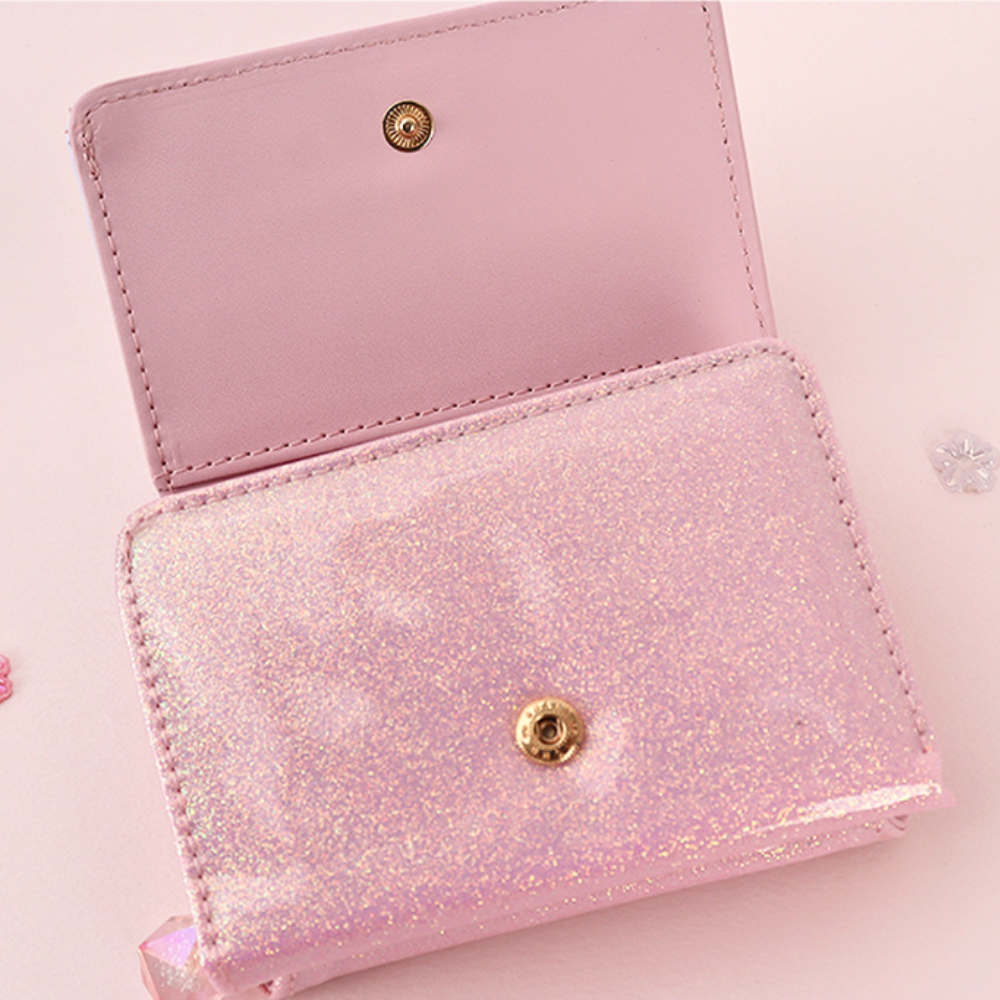 Hello Kitty 50th Anniversary Face Half Wallet