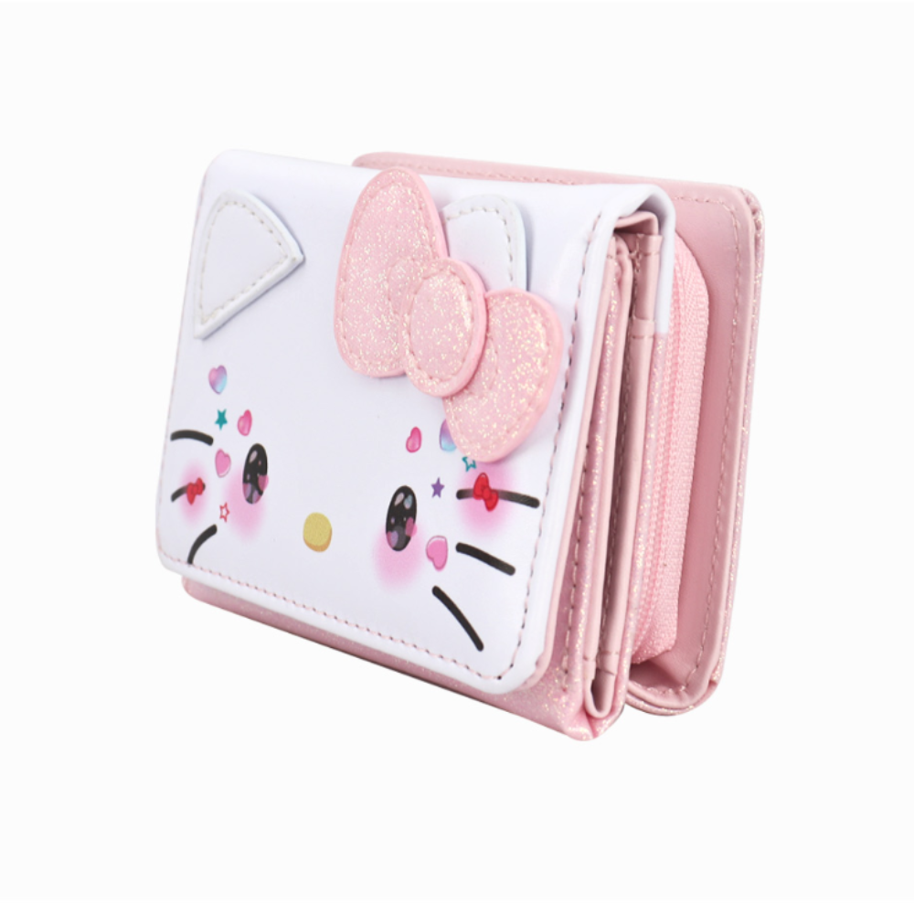 Hello Kitty 50th Anniversary Face Half Wallet