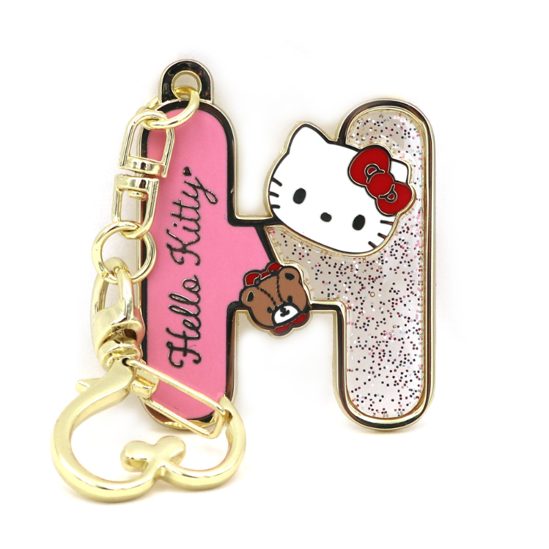 Hello Kitty Initial Keyring