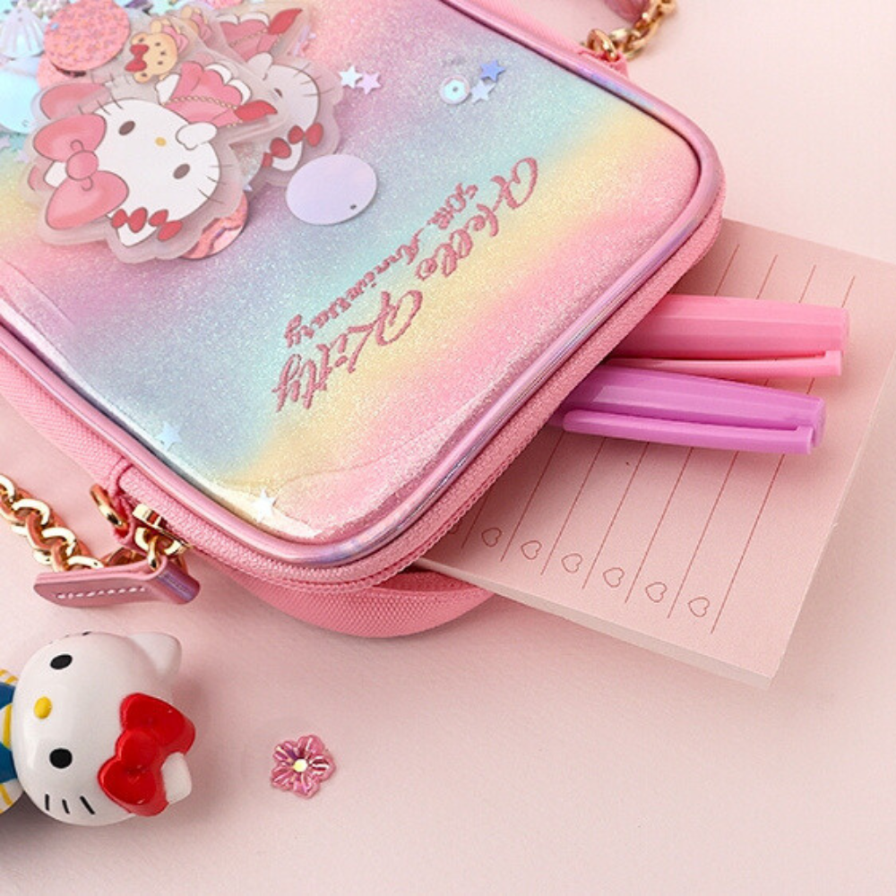 Hello Kitty Bling Cell Phone Cross Bag 50th Aniverserty