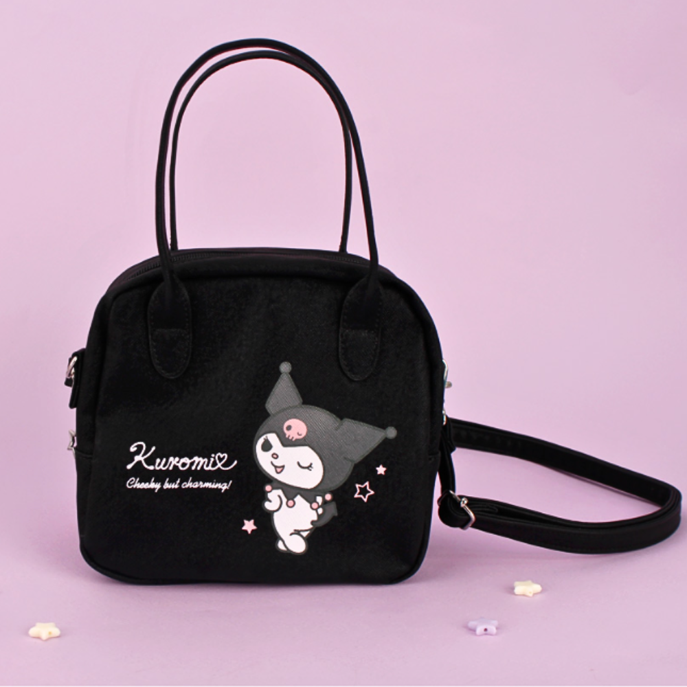 Kuromi Glitter Tote Cross Bag