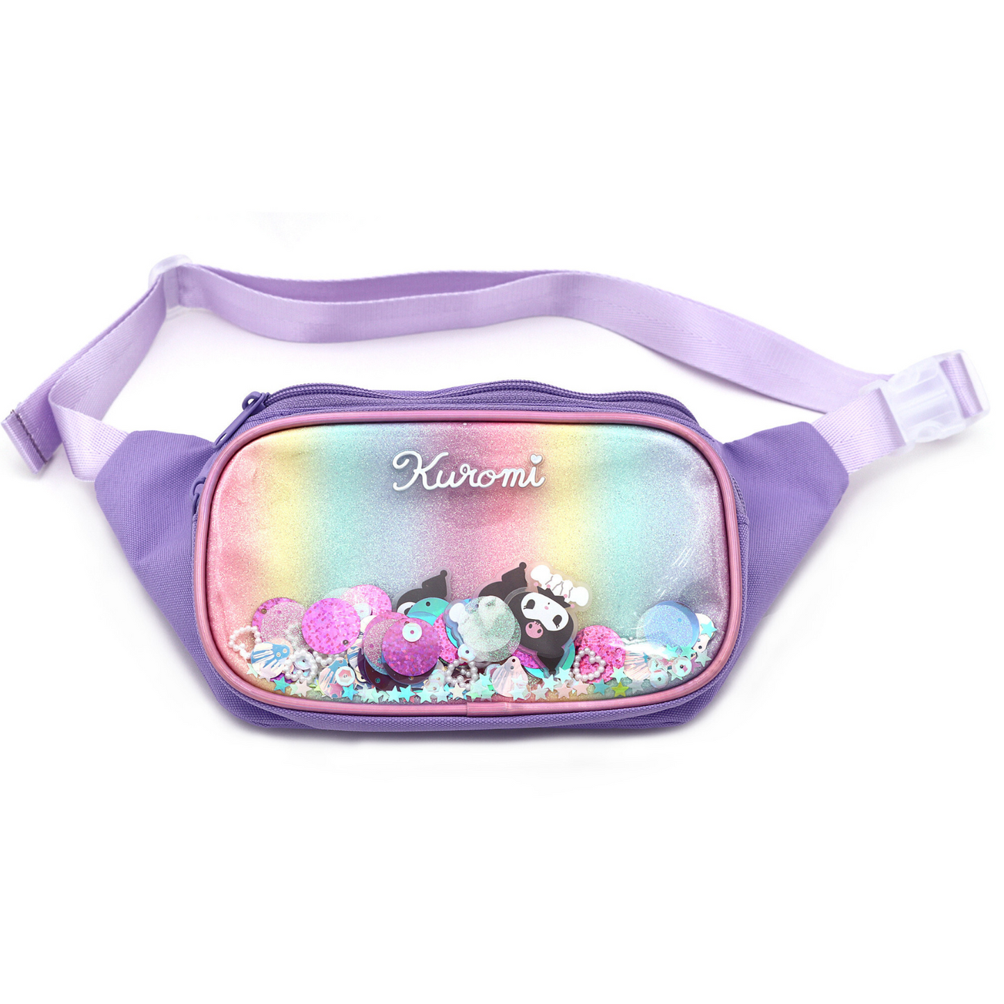 Kuromi Bling Bling Waist Pack