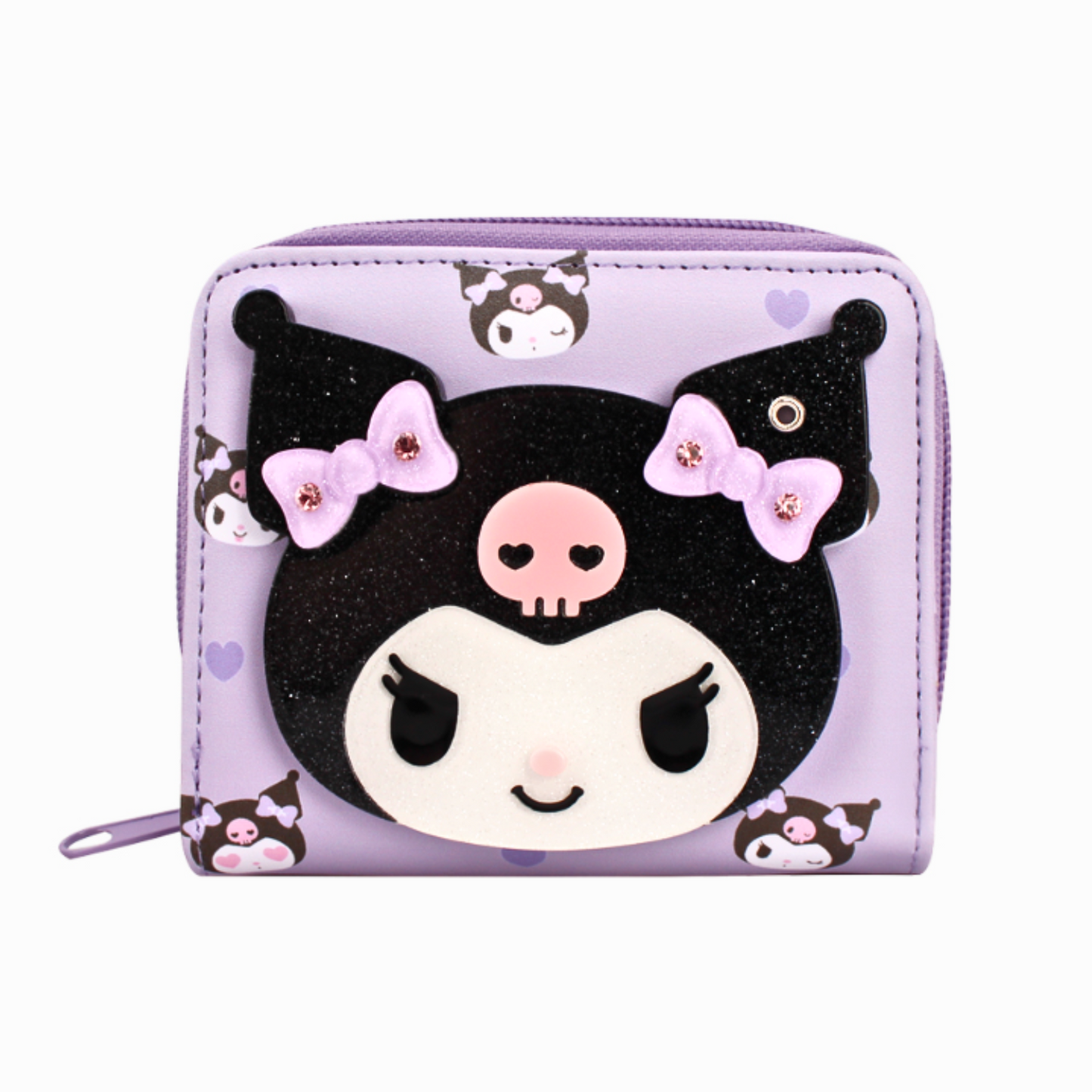 Kuromi Cute Mirror Wallet