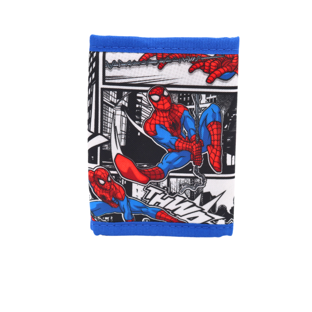 Marvel Spider Man Trifold Wallet for Kids